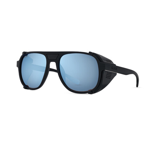 Matte black glacier sunglasses photog
