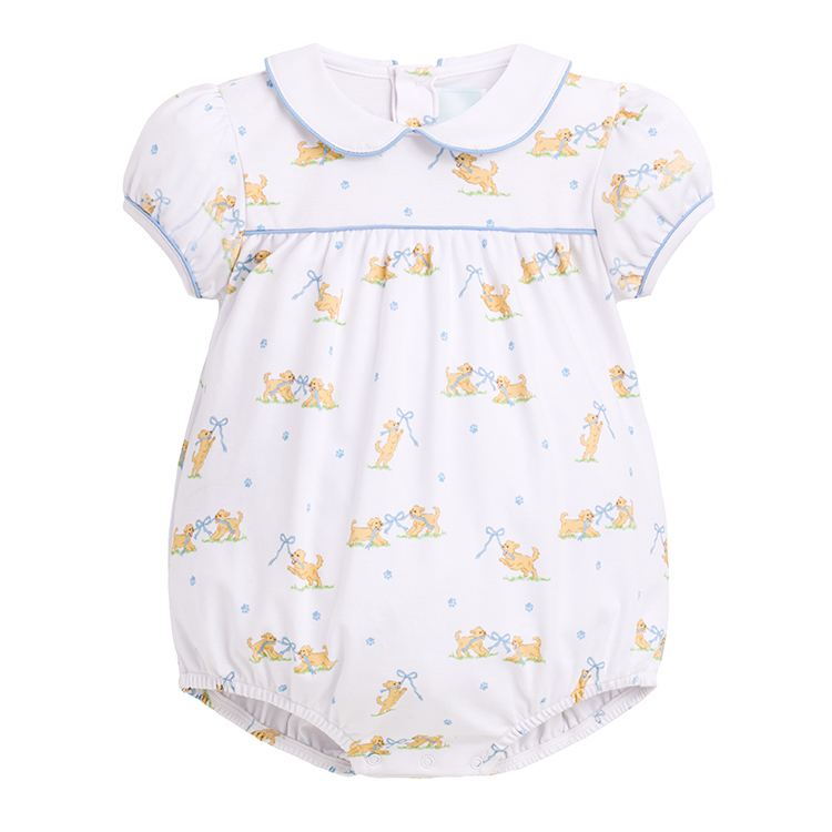 Walmart Product Photography – Baby floral romper apparel photography on white background