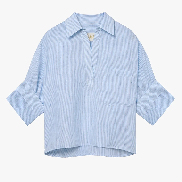 Shopify Product Photography – Linen shirt product photography for apparel brands