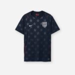 USA Nike soccer jersey flat lay photography