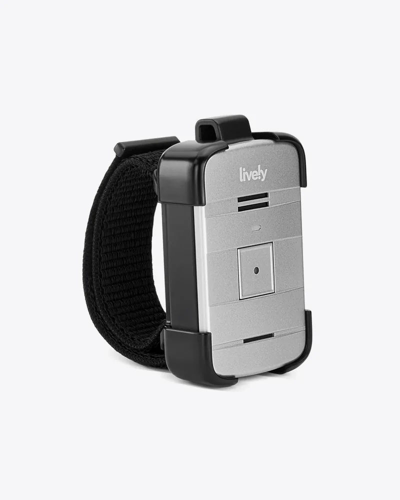 Wearable alert device with wrist strap