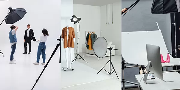 product photography on white