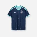 Germany adidas soccer jersey flat lay photography